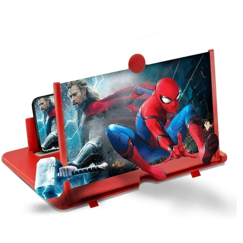 F3 Mobile Screen Magnifier | Enlarged Mobile Screen Amplifier & Eye Protection (Random Color) - الصورة 7