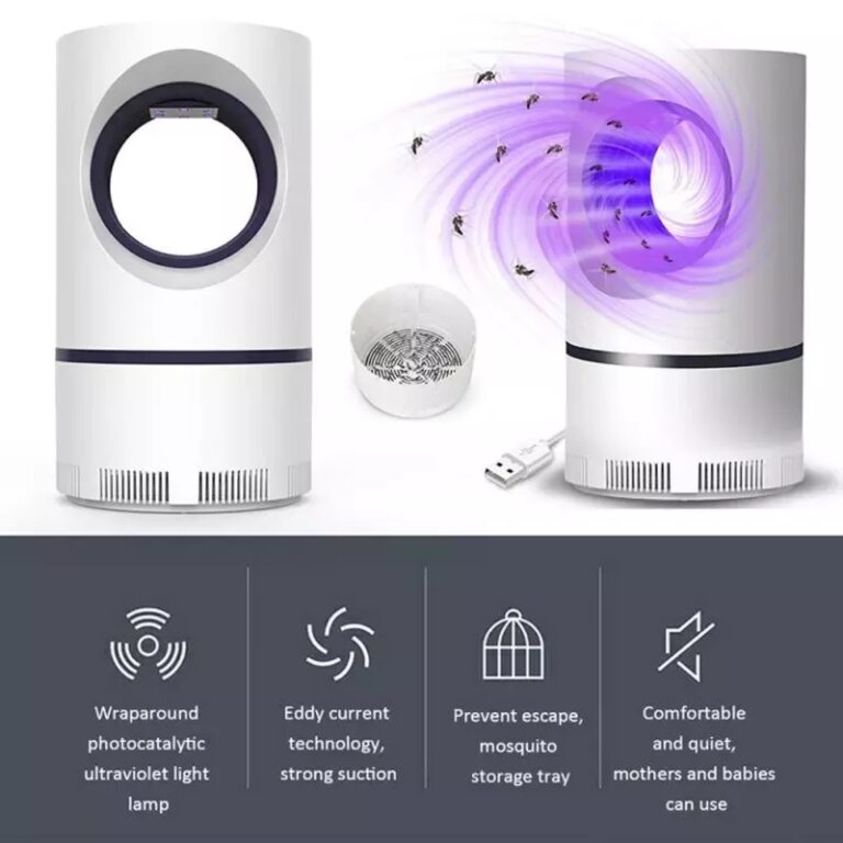 Portable USB Mosquito Killer Lamp | Safe, Silent & Chemical-Free Insect Trap for Home & Travel - Image 9