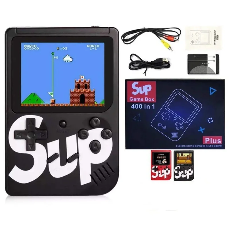 SUP Game Box Portable Console | 400 Classic Games in 1 Entertainment Device - Image 5