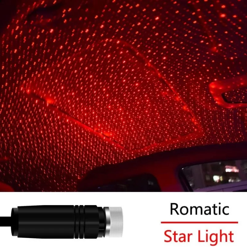 LED Galaxy Star USB Decoration Light | Starry Laser Projector Night Light for Home & Car - Image 2