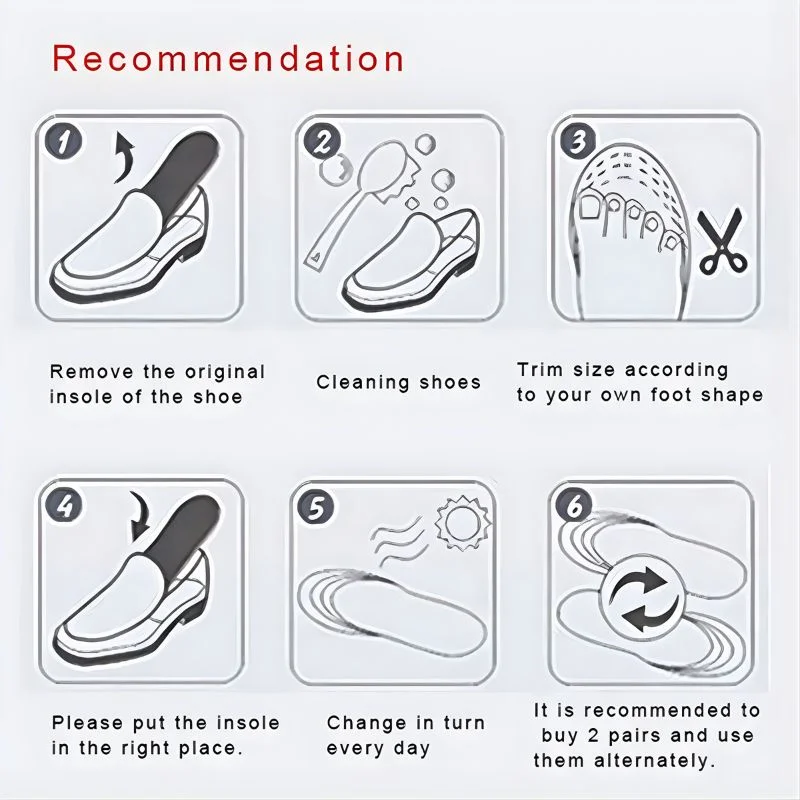 3 Layer Height Increase Insoles β Adjustable 3 cm to 7 cm | Soft, Comfortable & Shock-Absorbing | Elevator Shoe Inserts for Men & Women - Image 3