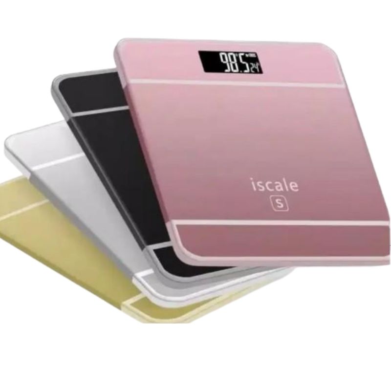 iScale Digital LED Bathroom Weighing Scale | Tempered Glass, Accurate & Automatic Weight Monitor - الصورة 5