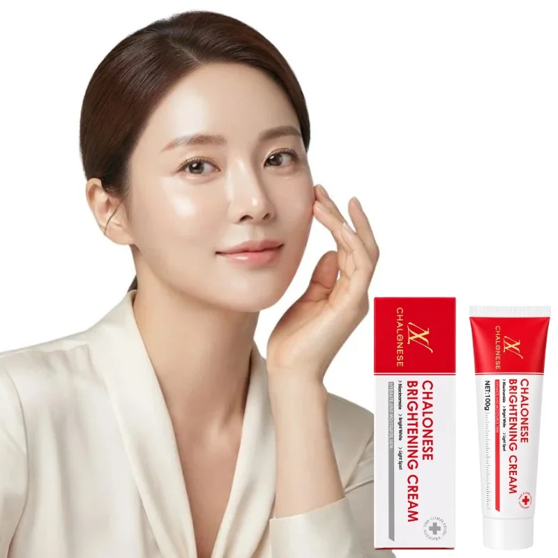 Chalonese Advanced Spot Fading Glow Cream | Brightening Face Cream with Niacinamide, Alpha-Arbutin & Tranexamic Acid | Dark Spot & Uneven Skin Tone Care | 20g - Image 4