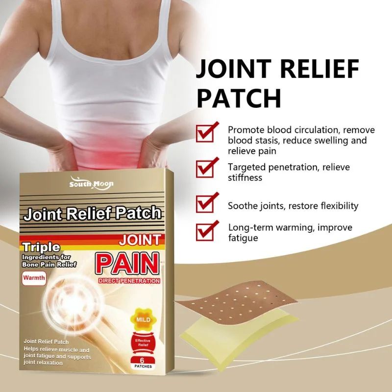Japanese Pain Relief Patch for Joint & Muscle Care | Herbal Pain Relief Patch | Fast-Acting Warming Therapy | Breathable Adhesive Patch | Pack of 5 - الصورة 3