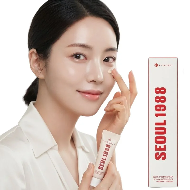 SEOUL 1988 Black Ginseng Retinal Cream | Anti-Aging Cream with Liposomal Retinal, Black Ginseng & Bakuchiol | Helps Reduce Wrinkles & Dark Spots | Korean Skincare - الصورة 7