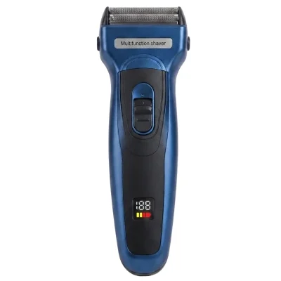 Kemei USB Electric Hair Clipper | Model KM-5560 | Rechargeable Hair Trimmer with Nose Trimmer Attachment | Professional Grooming Kit
