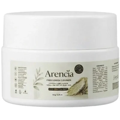 Arencia Fresh Green Rice Mochi Cleanser | Low pH Facial Cleanser with Rice Powder & Green Tea | Hydrating Deep Cleansing | 120g