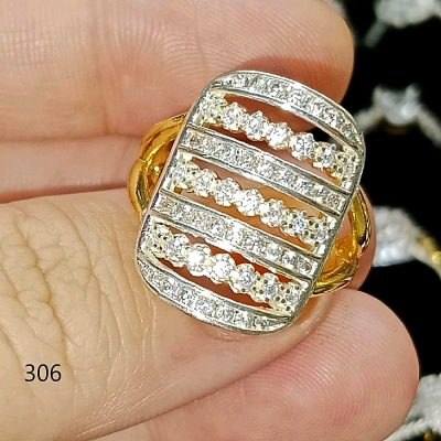 แหวนอลังรุ่นใหม่ ชุดA ฟรีไซส์ปรับขนาดได้ – 306