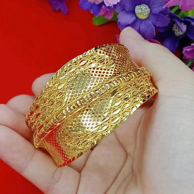 กำไลสไตล์ลายจีน วงใหญ่ฟรีไซส์ปลับเล็กใหญ่ได้